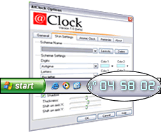AtClock Screenshot